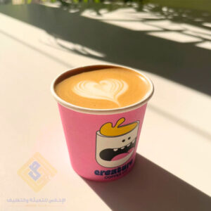 كوب 4 اونز ورقي